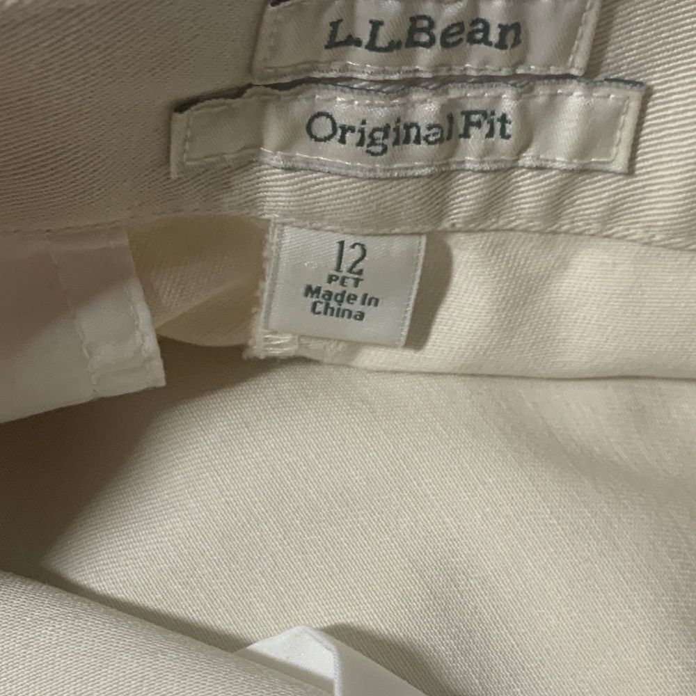 Vintage L.L. Bean Original Fit 12 Petit‎ Beautiful Fit Classic Pants - Picture 3 of 6